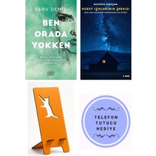 Nemesis Kitap Ben Orada Yokken - Banu Demir + Kuzey Işıklarının Şarkısı + Telefon Tutucu