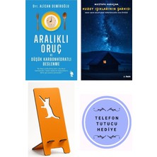 Nemesis Kitap Aralıklı Oruç ve Düşük Karbonhidratlı Beslenme - Alican Demiroğlu + Kuzey Işıklarının Şarkısı + Telefon Tutucu