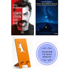 Nemesis Kitap Içimde Söven Biri Var - Celil Nalçakan + Kuzey Işıklarının Şarkısı + Telefon Tutucu