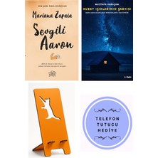 Nemesis Kitap Sevgili Aaron - Mariana Zapata + Kuzey Işıklarının Şarkısı + Telefon Tutucu
