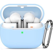 bbtech Samsung Galaxy Buds 3 / 3 Pro ile Uyumlu Silikon Kulaklık Kılıfı