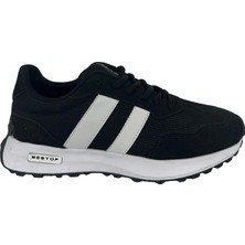 Matzeliger B295 Siyah Erkek Günlük Rahat Sneakers Spor Ayakkabı