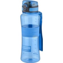 Uzspace 550ML Yeni Koleksiyon Orta Boy Silikon Gövde Tritan Su Matarası Bpa Yok Koku Yok