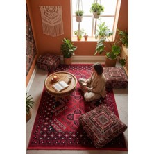 Fenomen Carpet Afgan Koleksiyonu Kök Boyalı Geleneksel Vintage Halı