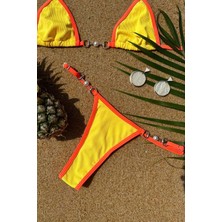 BMD Neo Pearly Bikini - Turuncu-Sarı