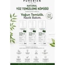 PUREBIEN SKIN LAB Purebien 3'lü Avantaj Paketi 3 x 150 ml Natural Yüz Temizleme Köpüğü