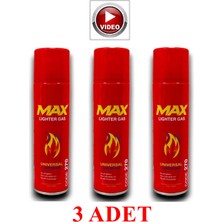 TAN EXPRESS Çakmak Gazı 270 ml 3 Adet (Videolu)