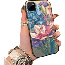 HONTINGA Realme C21Y ile Uyumlu Kılıf Silikon Kenar Sert Arka Kamera Koruyucu Basitlik Anti Düşme Kamera Korumalı Çiçekli Desen Couple Telefon Kılıfı Kadın ve Erkek Için Uygundur K1-1612
