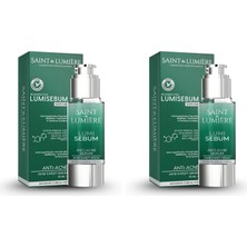 Lumısebum Akne,siyah Nokta ve Leke Karşıtı,sebum Dengeleyici Matlaştırıcı ve Nemlendirici Serum 30ML (2 Paketi)