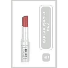Sparkle Bright Lipstick NO:151 Rosy Gem - Işıltılı Ruj