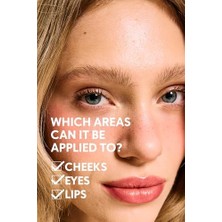 Allık Ruj Göz Farı Glow Tint Chili Red, Nemlendirici Makyaj, 506 Kiremit, Hyaluronik Asit Peptit