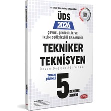 Data Yayınları Data 2026 GYS Çevre Şehircilik Tekniker Teknisyen 5 Deneme