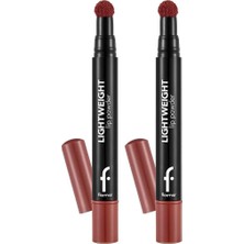 Lightweight Yarı Transparan & Mat Bitişli Nemlendirici Dudak Pudrası - 007 Grace (2 Paketi)
