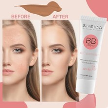 Bb Krem Spf 30+ – Yüksek Kapatıcı, Mat Ipeksi Bitiş, Cilt Tonu Eşitleyici, Uzun Süre Kalıcı, Vitamin C & E Içerikli 50 ml - Koyu