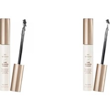 Keratin ve Kolajen Içeren Besleyici Şeffaf Maskara No Retouch Lash Correcting Mascara (2 Paketi)