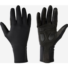 Decathlon Van rysel 500 Dokunmatik Bisiklet Eldiveni Siyah