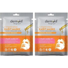 C Vitamini Serum Kağıt Maske 23 gr 2li Paket
