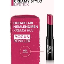 Creamy Stylo Yüksek Pigmentli & Yarı Parlak Bitişli Kremsi Ruj
