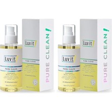 Luv It! Bitkisel Içerikli Yağ Bazlı Makyaj Temizleyici 200 ml (2 Paketi)