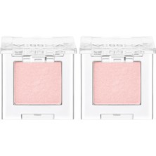 Uzun Süre Kalıcı Kolay Uygulanan Işıltılı Tekli Far Modern Shadow Shimmer (202 Pinky Sunray) (2 Paketi)