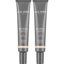 Kapatıcılık, Doğal Parlaklık Sağlayan SPF15 Faktör Nemlendiren Bb Krem - Bb Cream 30 Medium (2 Paketi)