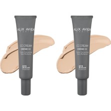cc Krem Renk Düzenleyici Nötr - cc Cream Neutral Spf 15 Uvb/uva - 40 ml (2 Paketi)