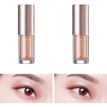 Işıltılı ve Parlak Glitter Likit Göz Farı Glitter Prism Eyeshadow Shimmer NO10 Lace Shirring) (2 Paketi)