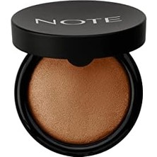 Cosmetics Baked Powder 03 Caramel Cake Işıltılı Bitişli Highlighter Toz Yüz Pudrası