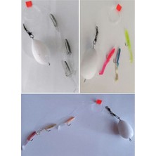 Hobimexpress Top Arkası Set6 ( At - Çek ) Silikon Balık Seti - 3 Adet