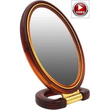 TAN EXPRESS Çift Yönlü Büyüteçli Makyaj Aynası Avangard 8 / 15X21 cm 7 Inç 1 Adet (Videolu)
