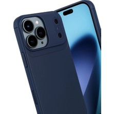 Eco Port Apple Iphone 17 Pro Auto Focus Karbon Kapak - Lacivert
