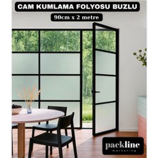 Packline Marketing Cam Kumlama Folyosu Buzlu Cam Filmi 90CMX2M