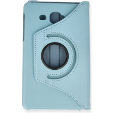 Eco Port Samsung Galaxy T280 Tab A 7 Kılıf 360 Tablet Deri Kılıf - Turkuaz