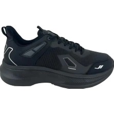 Lescon Zoom-3 Easystep Siyah Erkek Günlük Yürüyüş Spor Ayakkabısı
