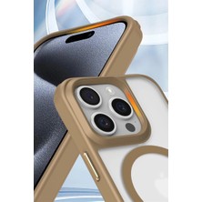 Eco Port Apple Iphone 15 Pro Max Kılıf Enka Magsafe Silikon Kılıf - Lacivert