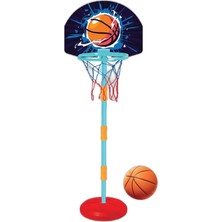 Oglo Basketbol Potası Seti Top Dahil — Yükseklik Ayarlı Ayaklı Çocuk Oyuncak Basket Potası, Ev Bahçe 3+ Yaş