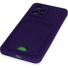 Eco Port Xiaomi Poco X5 5g Kılıf Kelvin Kartvizitli Silikon - Derin Mor