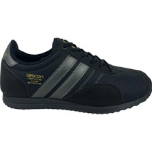Lescon Nova Siyah Erkek Günlük Sneakers Spor Ayakkabı