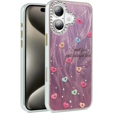 Eco Port Apple Iphone 16 Plus Kılıf Blade Aynalı Desenli Kapak - Desen 8