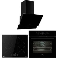 Teka Indüksiyonlu Ankastre Set  ( Heb 723 Bk - Ibc 64110 Bk- Atv 60.3 Bk)