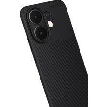 Eco Port Vivo V60 5g Auto Focus Karbon Kapak - Siyah
