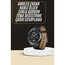 Armüz Çoklu Kordon Hediyeli Akıllı Saat Çağrı Cevaplama Müzik Dinleme Dokunmatik Ekran