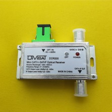 Divisat Dor 200 - Fiber Optic Receiver - Catv + Sat Agc 47-2150MHZ