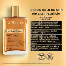On Skin Kuru Yağ – Yasemin, Manolya, Hanımeli, Kalendula ve Hindistan Cevizi Yağları Içeren Işıltı Veren Nemlendirici – 100 ml – Tüm Cilt Tipleri Için