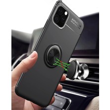 Eco Port Apple Iphone 11 Pro Kılıf Range Yüzüklü Silikon - Mavi