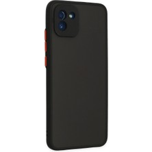 Eco Port Samsung Galaxy A03 Kılıf Montreal Silikon Kapak - Siyah