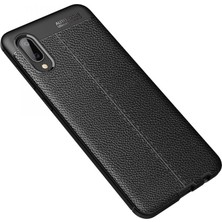Eco Port Samsung Galaxy A02 Kılıf Auto Focus Kapak - Siyah
