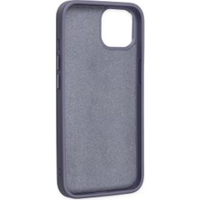Eco Port Apple Iphone 14 Plus Kılıf Asya Deri Silikon - Mor