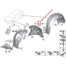 TŞT Bmw 3 Serisi 2012-2018 Karlık (Arka Tampon Altı) (Spoıler) (M - Performance - Lcı) (Oem No (A51192291410))