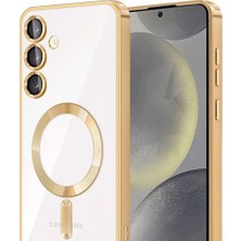 Eco Port Samsung Galaxy A26 Kross Magneticsafe Kapak - Gold